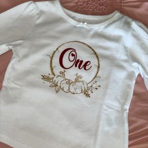 Birthday pumpkin shirt